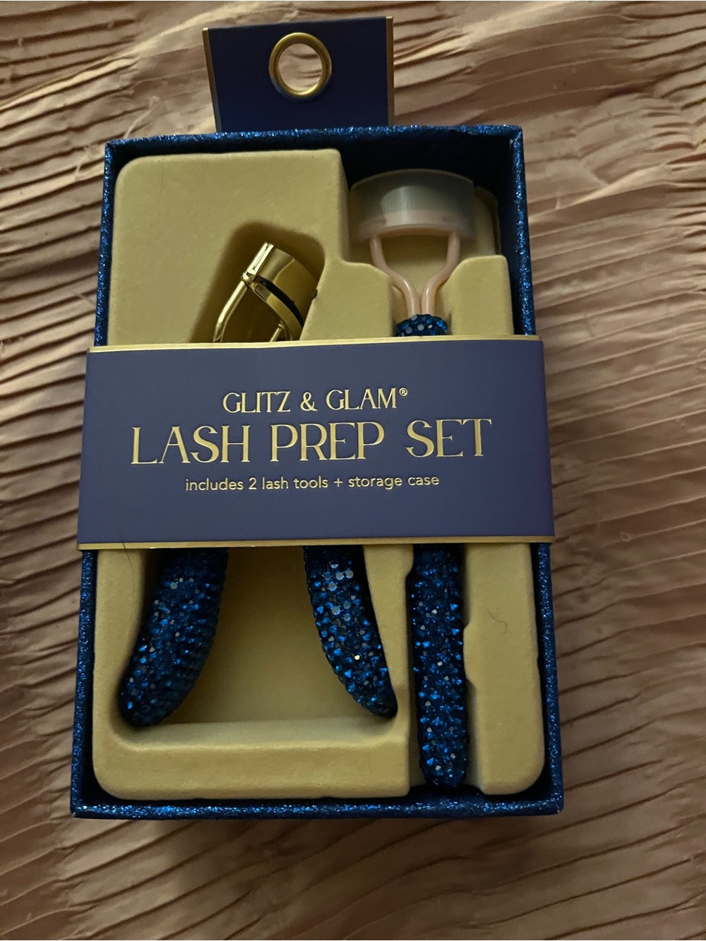 Glitz & Glam Lash Prep Set - Blue Sparkle